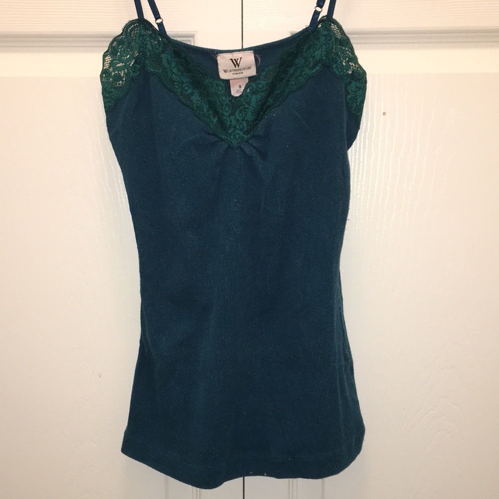 EUC Worthington Spaghetti Strap Tank